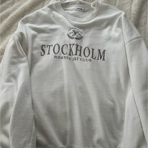 stockholm ski club crewneck garage
